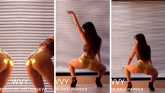 Waveya MiU Twerking desnuda vídeo