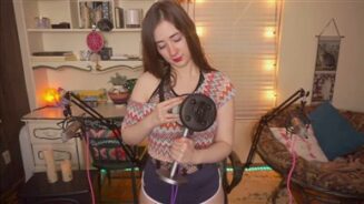 Courncake ASMR Sin hablar: rasguño de ropa, frotamiento de loción y video de latido del corazón Leaked