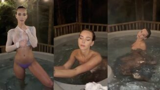 Rachel Cook's Desnudo piscina vídeo Leaked