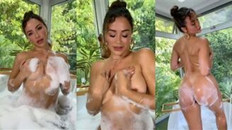 Ana Seri desnuda jabón baño leaked vídeo porno