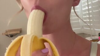 Sppeach Banana Deepthroat Fanly vídeo Leaked