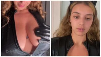 Amber ajami gato chica vídeo de crud y fingir