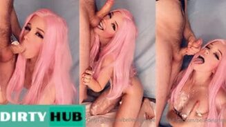 Belle Delphine: Entrenamiento de garganta profunda Mamada Video Leaked