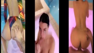 Lana Rhoades, piscina desnuda, mamada y joder vídeo, porno Leakeded