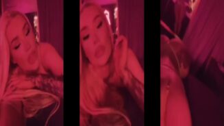 Las tetas de Iggy Azalea en Mirror Tease Video Pornografía