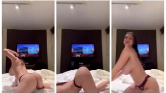 Megan McCarthy Leaked un Topless Butthole Slip y OnlyFans Video