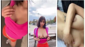 Talia Taylor filtró grandes culos y tetas burlándose de vídeo