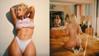 Iggy Azalea hace un baile sexy mientras solo usa ropa interior