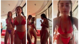 Malu Trevejo Leaked A Bikini Boat Twerking Vídeo