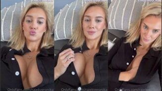 Veronika Rajek desnuda tetas jugando con Onlyfans vídeo Leaked