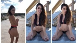 Natalie Roush desnuda en topless playa vídeo Pornografía