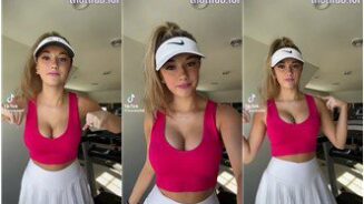 Breckie Hill: Sexo Golf Chica Baile Bounce Tetas