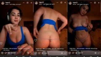 Lupuwellness: Las Tetas Desnudas Shake Livestream video