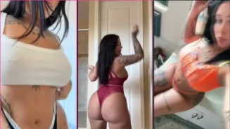 Video filtrado de Danielle Cohn haciendo twerking en bikini en OnlyFans