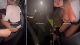 Aline Limas, seductora en la aplicación de citas, decidió hacer un trato especial con su conductor de Uber para pagar el pasaje