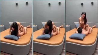 Tati Formento en una escena caliente cabalgando y divirtiéndose con su novio