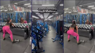 Gracyanne Barbosa bailando sensualmente en el gimnasio con su increíble actuación