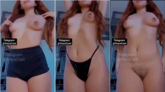 Catarina Paolino mostrando su maravilloso coño peludo en Xvideos