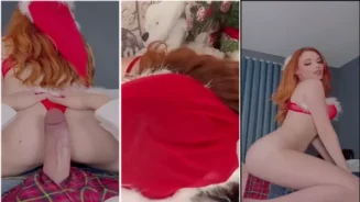 Video filtrado de Amouranth en Navidad: Sextape