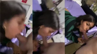 Chica pagando una mamada a su corona en el sitio xxxinince