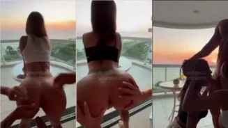 Famoso actor graba trío con dos fans muy jóvenes en su departamento de Copacabana