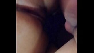 Female horse pussy liking