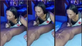 Mujer vasco divirtiéndose con otro chico delante de su marido